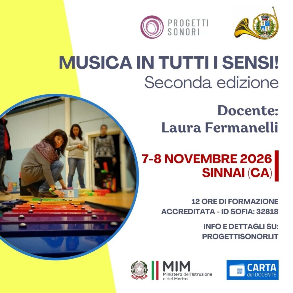 2° Corso MUSICA IN TUTTI I SENSI – Sinnai (CA)